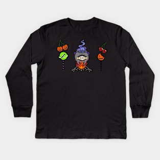 Spooky Flash Designs Kids Long Sleeve T-Shirt